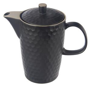 Czarny ceramiczny dzbanek do herbaty 1,3 l Tea Time – Orion