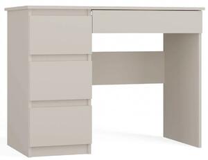 Minimalistyczne biurko z szufladami kaszmir R3-P28