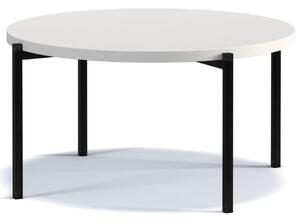Okrągły Stolik kawowy Sevilla 84 cm Biały mat