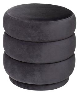 Pufa welurowa SINAN, Ø 40 cm