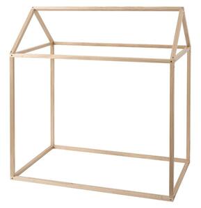 Drewniany domek dla dzieci, dekoracja - 115 x 66 x 126 cm