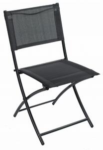 Komplet 2 sztuk składanych krzeseł ogrodowych - Oweris 4X