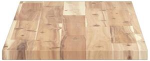 Półki ścienne, 2 szt., 100x30x2 cm, surowe lite drewno akacjowe
