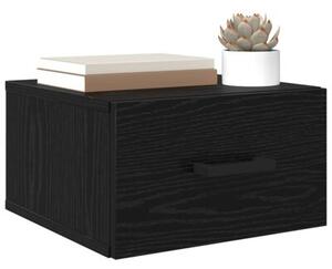 Szafka nocna czarny dÄ b 35 x 35 x 20 cm materiaÅ drewnopochodny