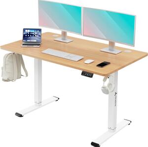 Biurko Elektryczne TRIADYN WorkBase 1206 TRD-W1206-WO Regulacja WysokoÅci 120x60cm DÄ b Jasny
