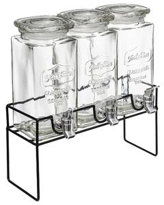 Dystrybutor do napojów MODERN na stojaku, 3 x 1,5 L