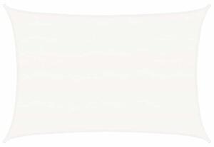 Żagiel przeciwsłoneczny, 160 g/m², biały, 5x7 m, hdpe