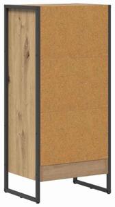 Szafka na książki dąb rzemieślniczy 40 x 30 x 86,5 cm