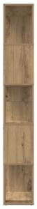Szafka na książki dąb rzemieślniczy 80 x 24 x 159 cm