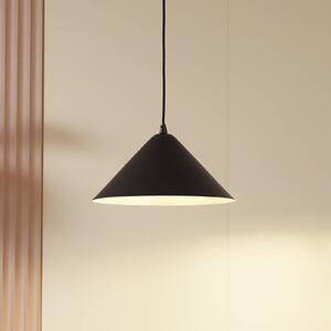 Lampa wisząca Clarine Lindby, możliwość ściemniania, czarny, salon / jadalnia, metal, nowoczesny