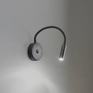 Kinkiet Lagos USB TK Lighting, czarny, sypialnia, metal, nowoczesny
