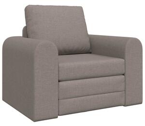 Sofa bed ciemnoszary 98 x 71 x 83 cm tkanina