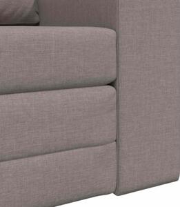 Sofa bed ciemnoszary 98 x 71 x 83 cm tkanina