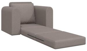 Sofa bed ciemnoszary 98 x 71 x 83 cm tkanina