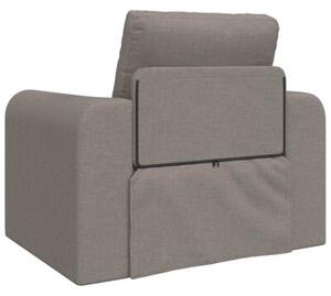 Sofa bed ciemnoszary 98 x 71 x 83 cm tkanina