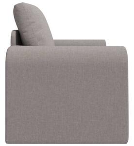Sofa bed ciemnoszary 98 x 71 x 83 cm tkanina