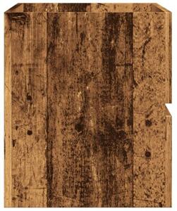 Wisząca szafka łazienkowa, stare drewno, 80x38,5x45 cm