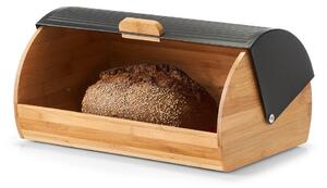 Chlebak bambusowy z pokrywą, 39 cm, ZELLER
