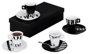 Zestaw do serwowania kawy COFFEE STYLE, 8 elementów, ZELLER