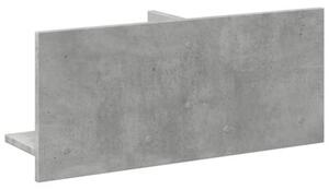 Półka ścienna, 70x16,5x30 cm, szarość betonu