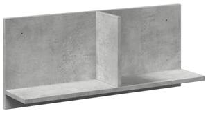 Półka ścienna, 70x16,5x30 cm, szarość betonu