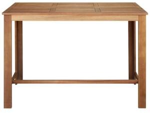 Stolik barowy z litego drewna akacjowego, 150 x 70 x 105 cm