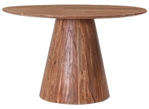MebleMWM Stół okrągły 100cm z drewna akacji ART67132A naturalny