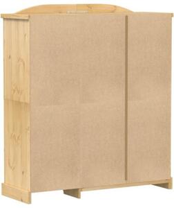 Szafa corona, 151,5x52x170 cm, lite drewno sosnowe