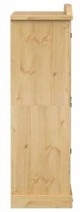 Szafa corona, 151,5x52x170 cm, lite drewno sosnowe