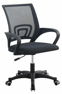 Czarny fotel biurowy JETTA