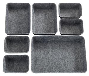 Organizery filcowe do szuflad, 7 sztuk, WENKO