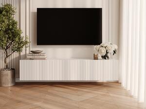 Szafka pod telewizor z drzwiczkami 150 cm Kioto Biała