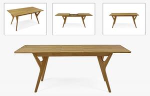 Solidny dębowy stół do jadalni, Avano 160-200 x 90 cm