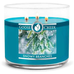 Goose Creek Snowy Branches świeca zapachowa, czas palenia 35 h