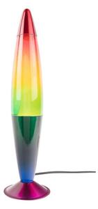 Zielona szklana lampa lawa (wysokość 41,5 cm) Rainbow Rocket Lava – Leitmotiv