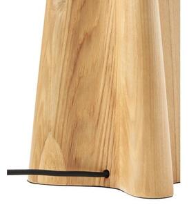 Lampa stołowa z drewna jesionowego Aino