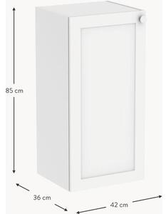 Wisząca szafka łazienkowa Rafaella, S 42 cm