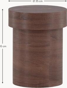Okrągły stolik pomocniczy z drewna Malung