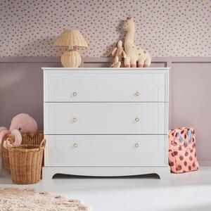 Komoda 3-szufladowa Bellamy Royal timeless white