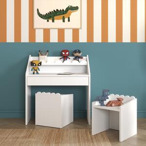 Biurko Montessori dla dzieci Snow | Book Nook
