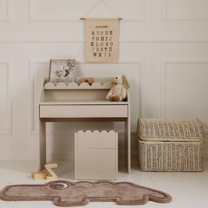 Biurko Montessori dla dzieci Latte | Book Nook
