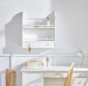 Półka ścienna z szufladką Bellamy Royal timeless white