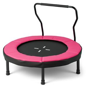 Trampolina domowa dla dzieci z poręczą