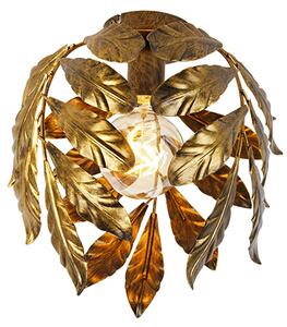 Vintage lampa sufitowa antyczne złoto 30 cm - Linden Oswietlenie wewnetrzne