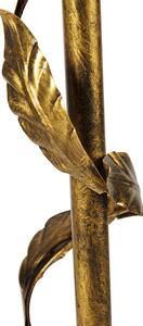 Vintage lampa podłogowa antyczne złoto 29 cm bez klosza - Linden Oswietlenie wewnetrzne
