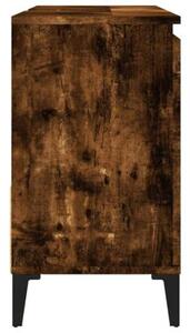 Szafka łazienkowa, przydymiony dąb, 65x33x60 cm