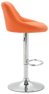 Anna krzesło barowe pomarańczowe
