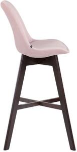 Krzesło barowe Marina różowe