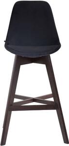 Krzesło barowe Marina czarne