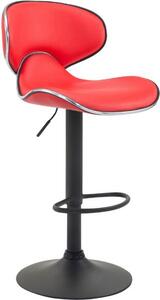 Krzesło barowe aleksandra czerwone